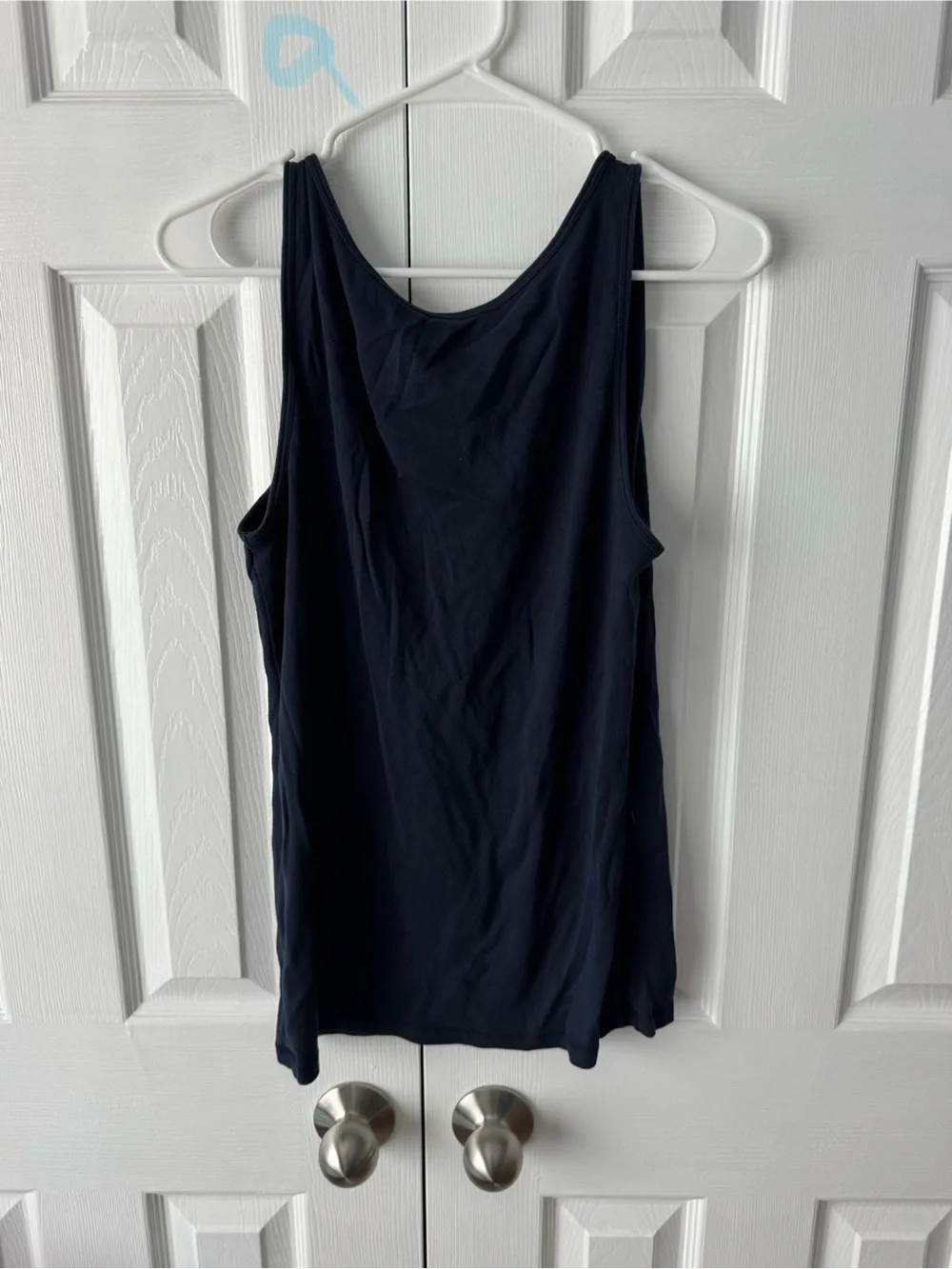 4 pc Bundle Gap Navy Blue Tank Tops XL Supima Cotton Blend Set of 4